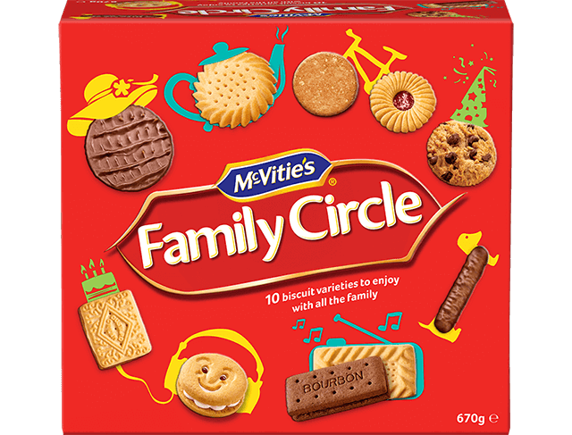 McVities Family Circle, 400g