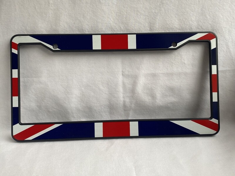 Union Jack License Plate Surround