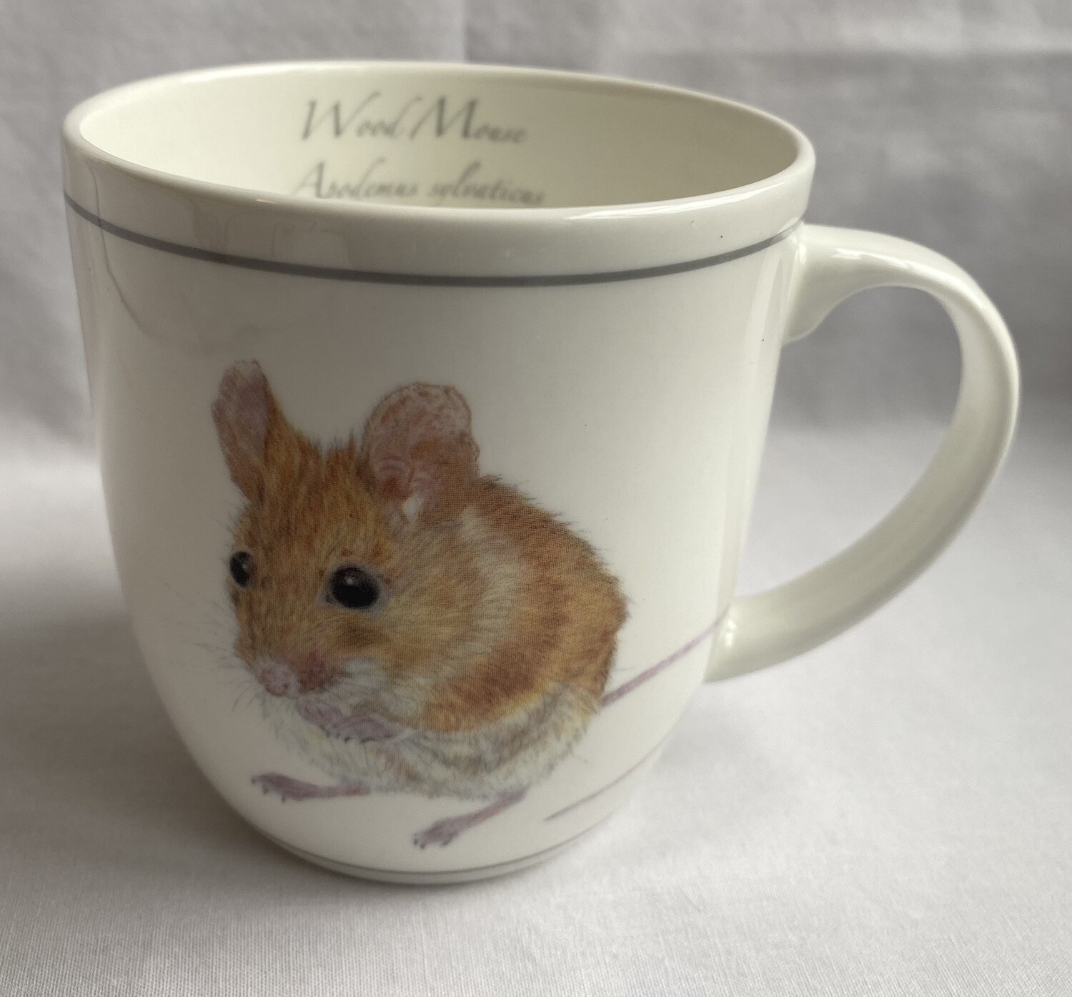 Wildlife mugs, Design: Wood Mouse
