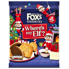 Fox’s “Where’s My Elf?” Mini Bags, 100g