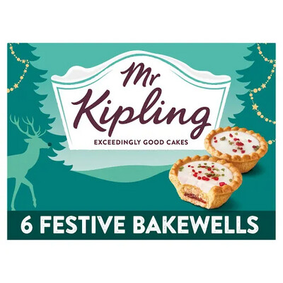 Mr Kipling Festive Bakewells