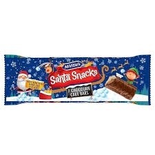 McVities Santas Snacks Chocolate Cake Bars