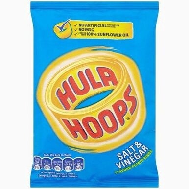 Hula Hoops Salt and Vinegar