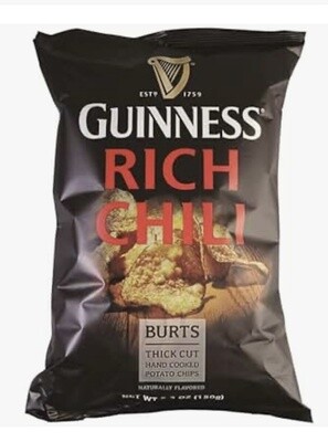 Burts Guinness Crisps, Rich Chili