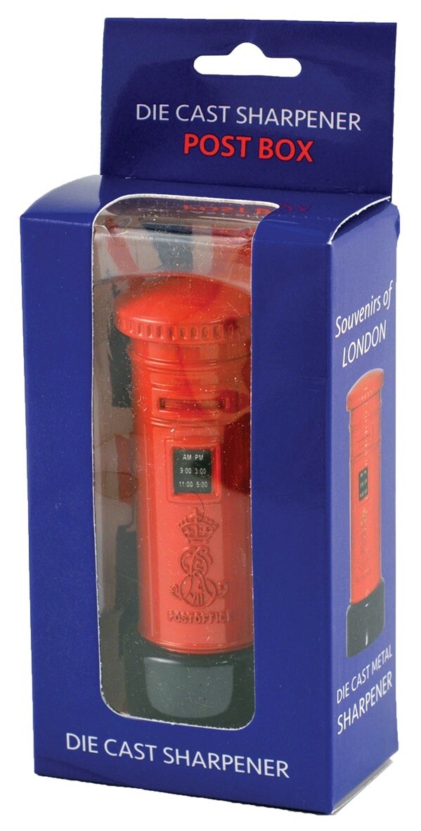 Die Cast Post Box Pencil Sharpener