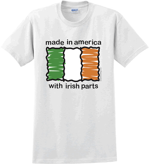 T-shirt - Made in America with Irish Parts