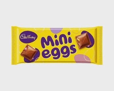 Cadbury Mini Eggs Choc Bar, 110g