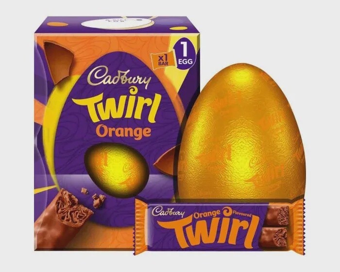 Cadbury Twirl Orange, 198g