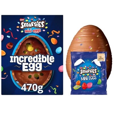 Nestle Smarties Inclusion Egg, 470g