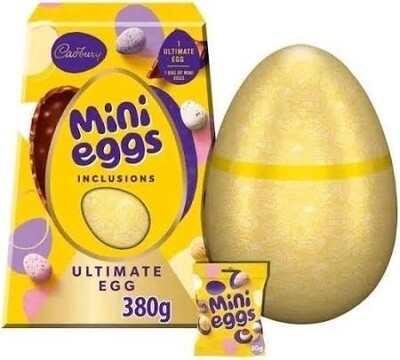 Cadbury Mini Eggs Inclusions Egg, 380g