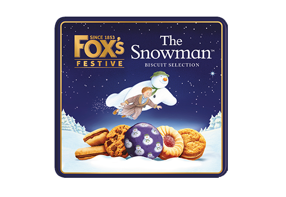 Fox’s “The Snowman” Biscuit Tin