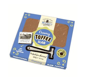 Walkers Toffee Slab w/hammer 400g