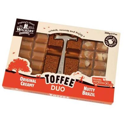 FUDGE AND TOFFEE