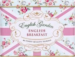 Ahmad Teas, English Garden Caddy - 40 bags, Flavor: English Breakfast
