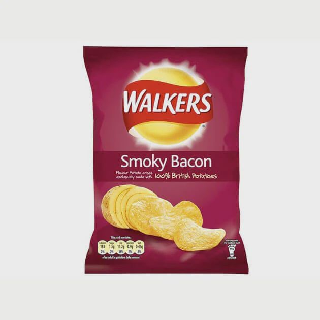 Walkers Smoky Bacon crisps