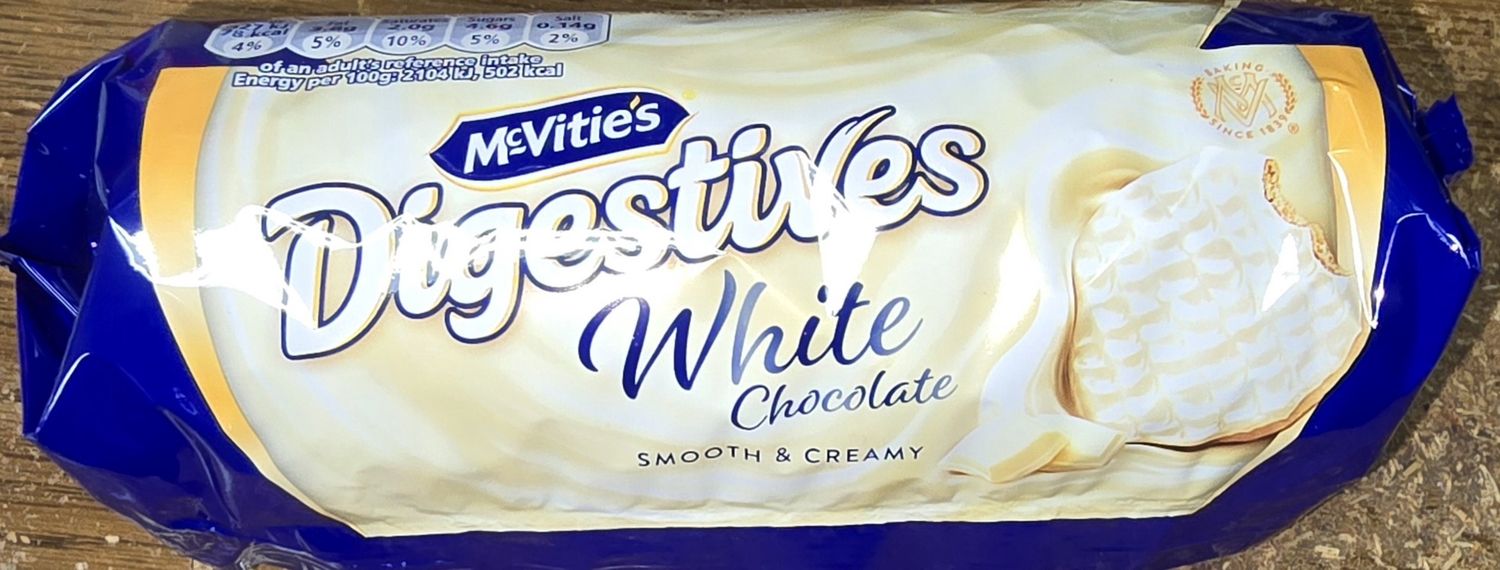 McVities White Chocolate Digestives