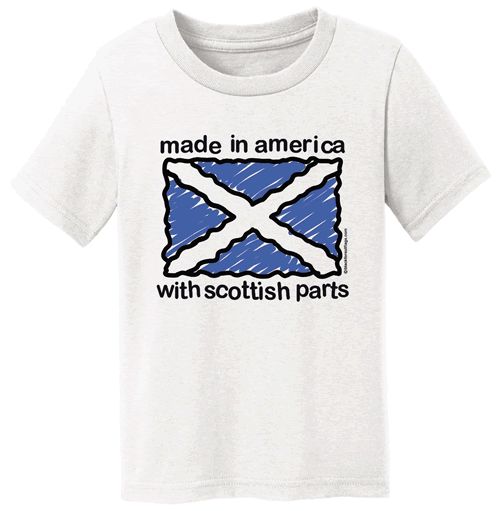 T-shirt - Made in America with Scottish Parts
