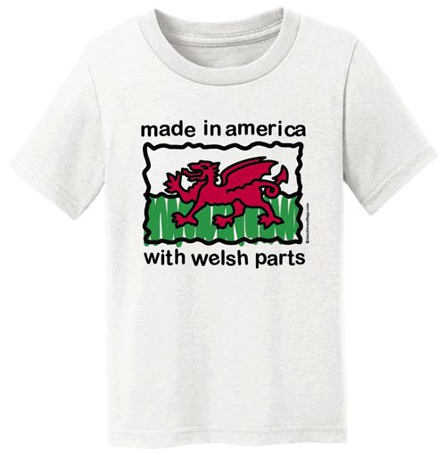 T-shirt - Made in America with Welsh Parts