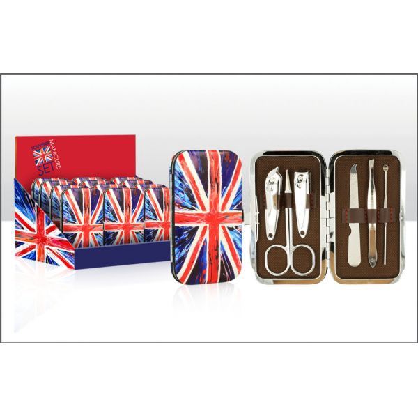 Union Jack Manicure Set