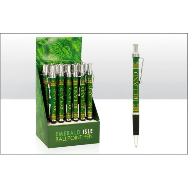 Irish Wavy Clip Pen