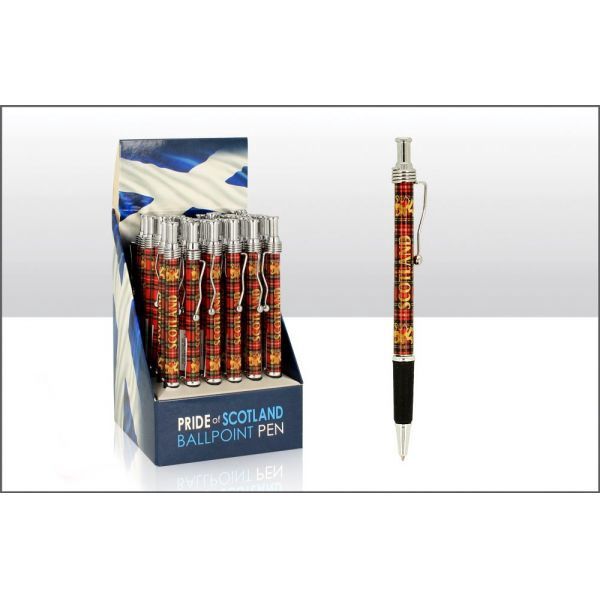 Scottish Wavy Clip Pen