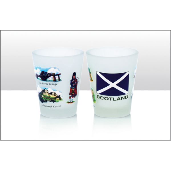 Scotland Shot Glass, single
