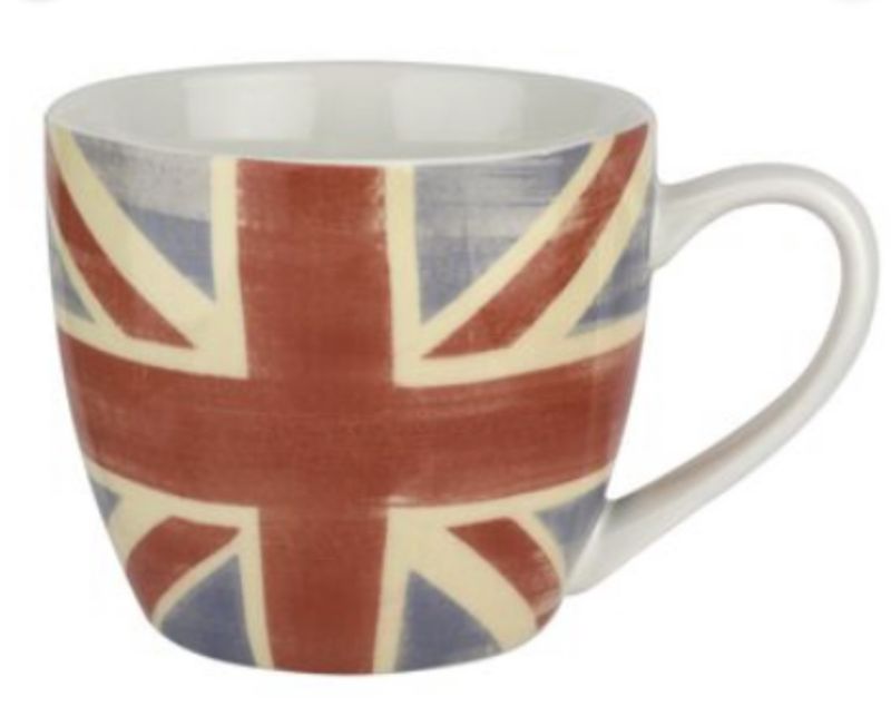 Faded Union Jack Mug, 16 fl oz (Portmeirion)