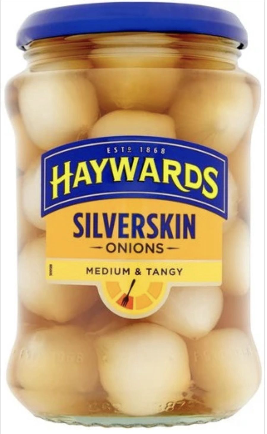 Haywards Silverskin Onions, medium and tangy