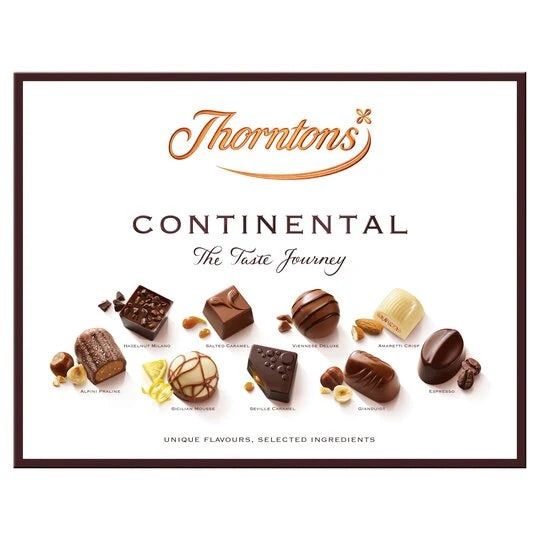 Thorntons Continental Gift Box, 264g