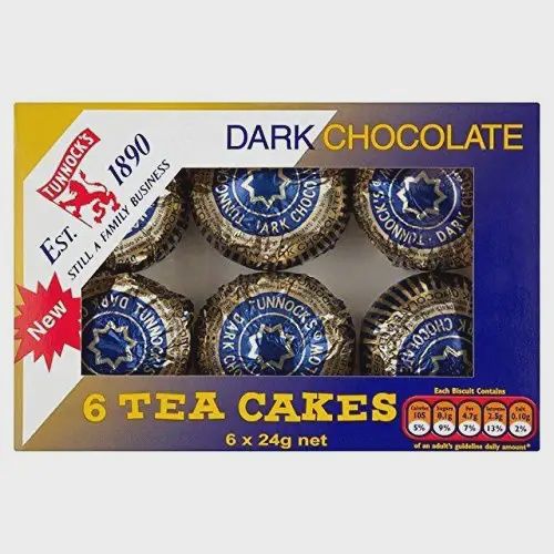 Tunnocks Tea Cakes, Dark Chocolate