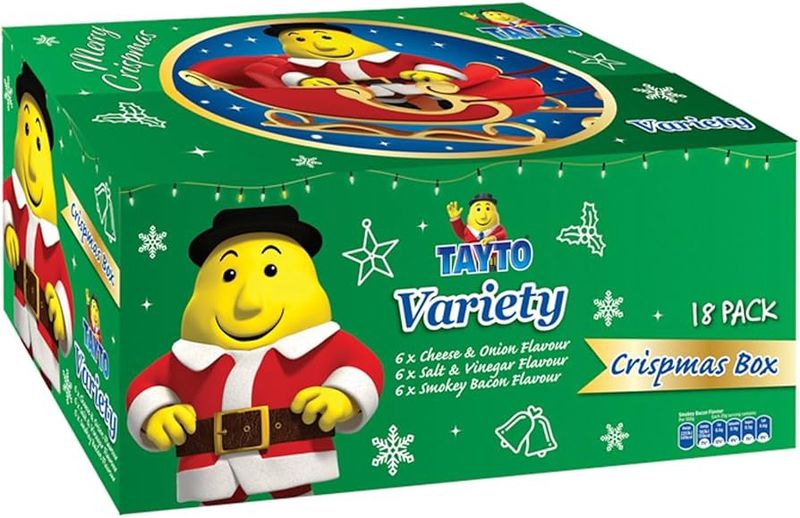 Tayto Crisps Christmas Case - variety pack