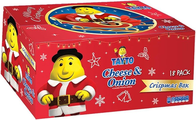 Tayto Crisps Christmas Box - Cheese/Onion