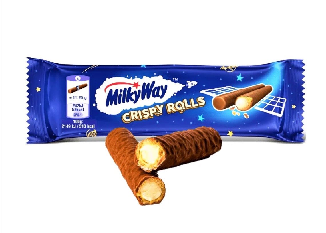 Milky Way Crispy Rolls