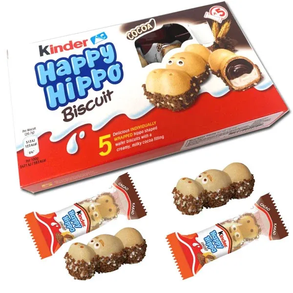 Hippos Cocoa Creme, pack of 5