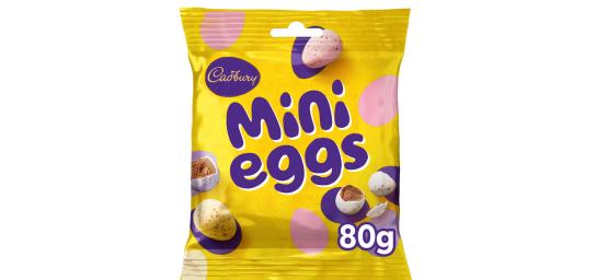 Cadbury Mini Eggs, 74g