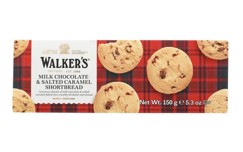 Walkers Shortbread, Salted Caramel and Choc Chunk