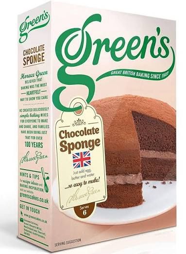 Greens Chocolate Sponge Mix