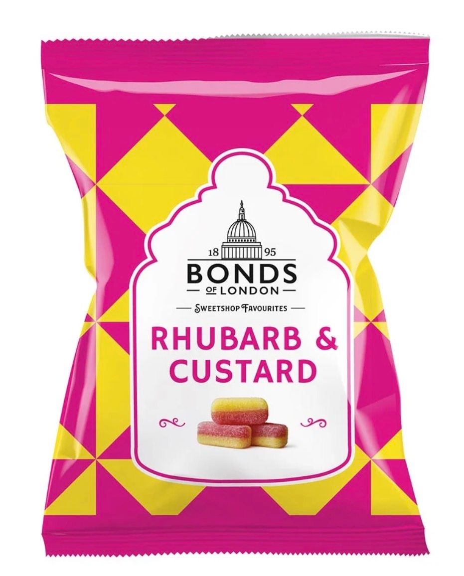 Bonds Rhubarb &amp; Custard