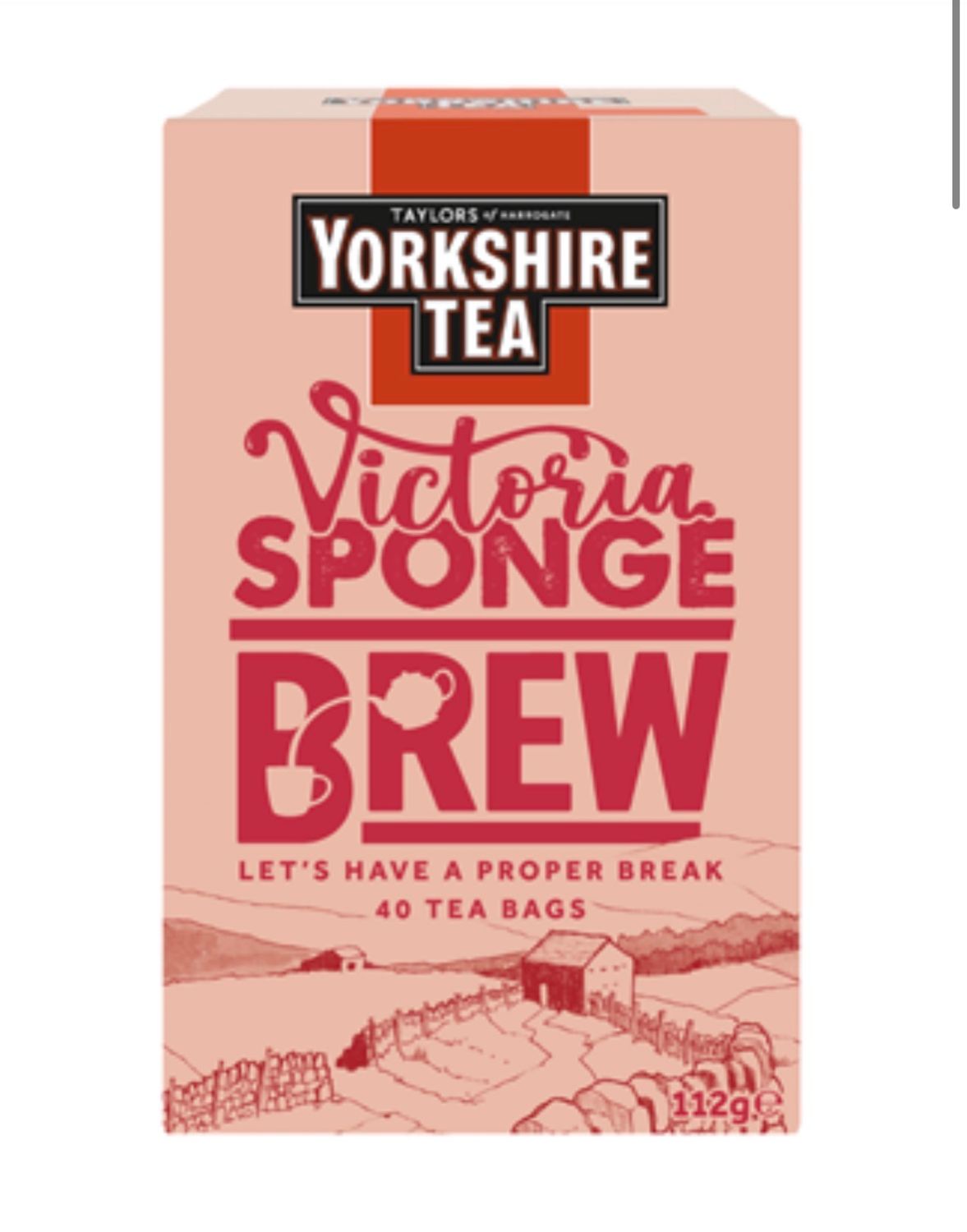 Yorkshire Tea 40s, Victoria Sponge Brew