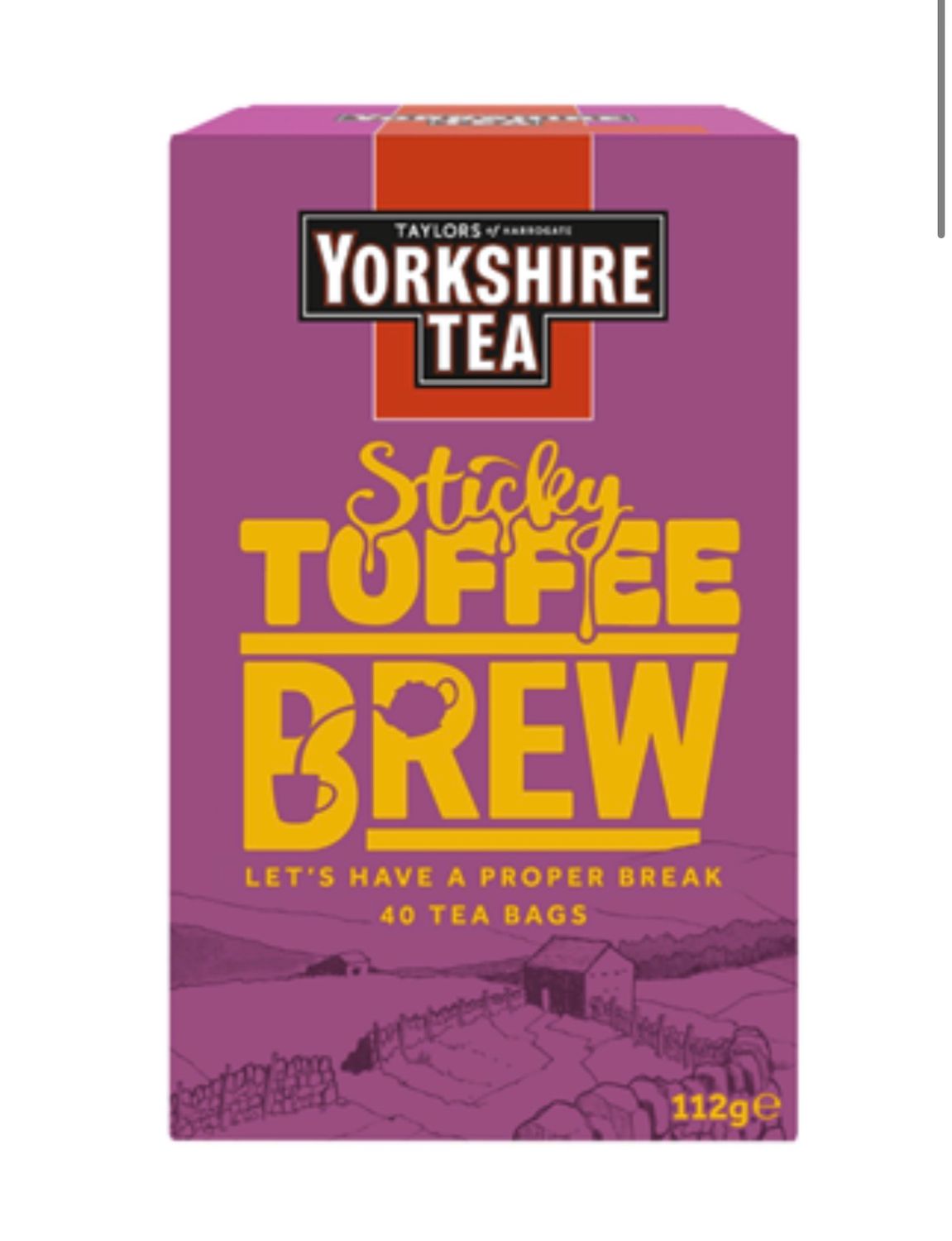 Yorkshire Tea 40s, Sticky Toffee Brew