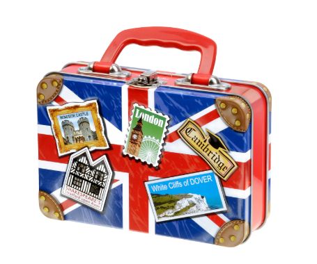 Churchill's British Suitcase w/toffees *new item