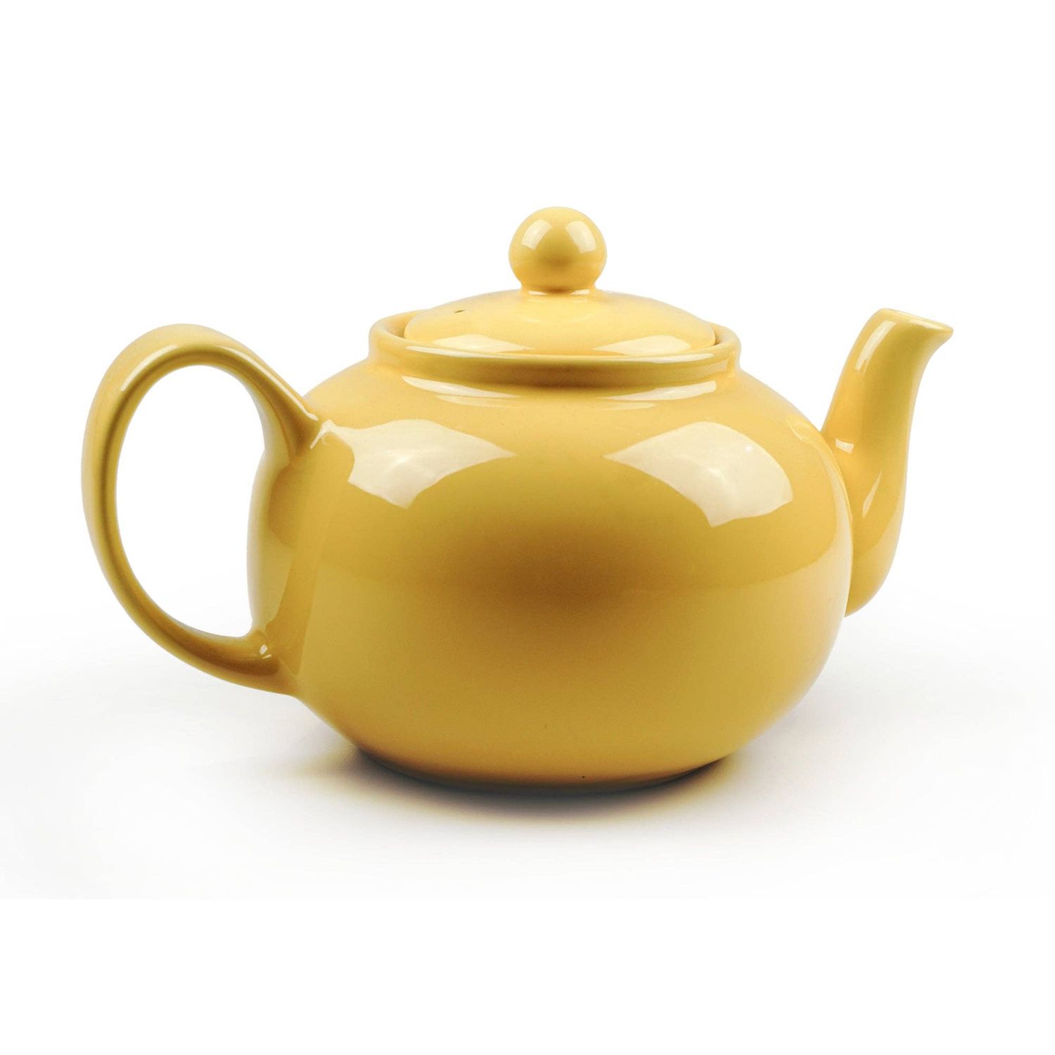 Stoneware Teapot 42 oz - Yellow