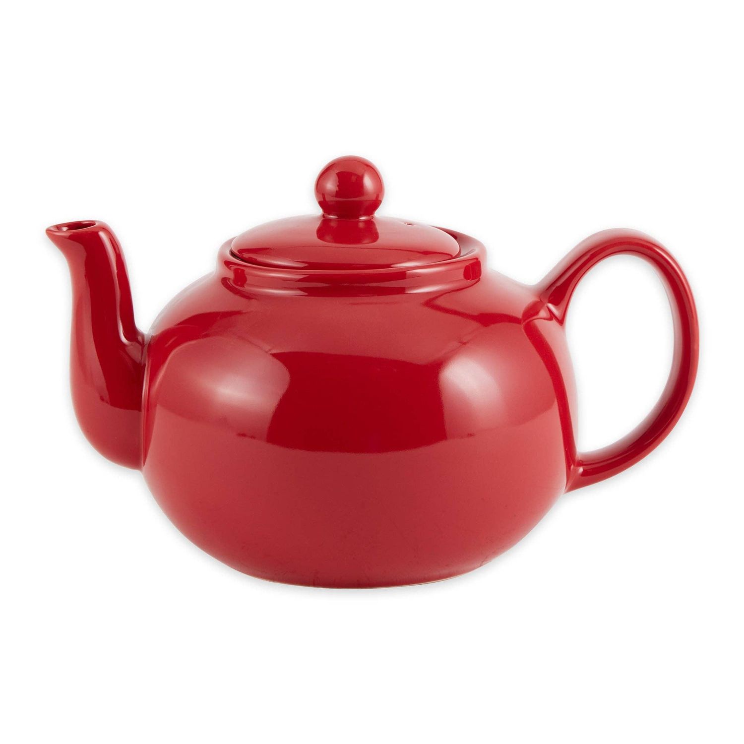 Stoneware Teapot 42 oz - Red