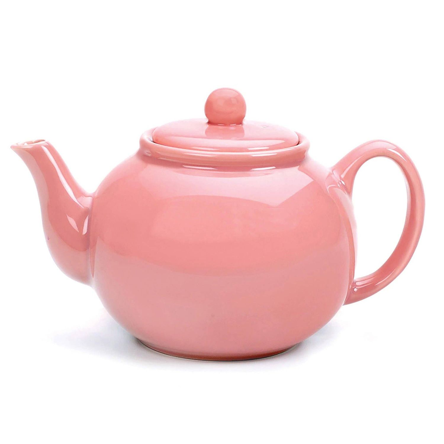 Stoneware Teapot 42 oz - Pink