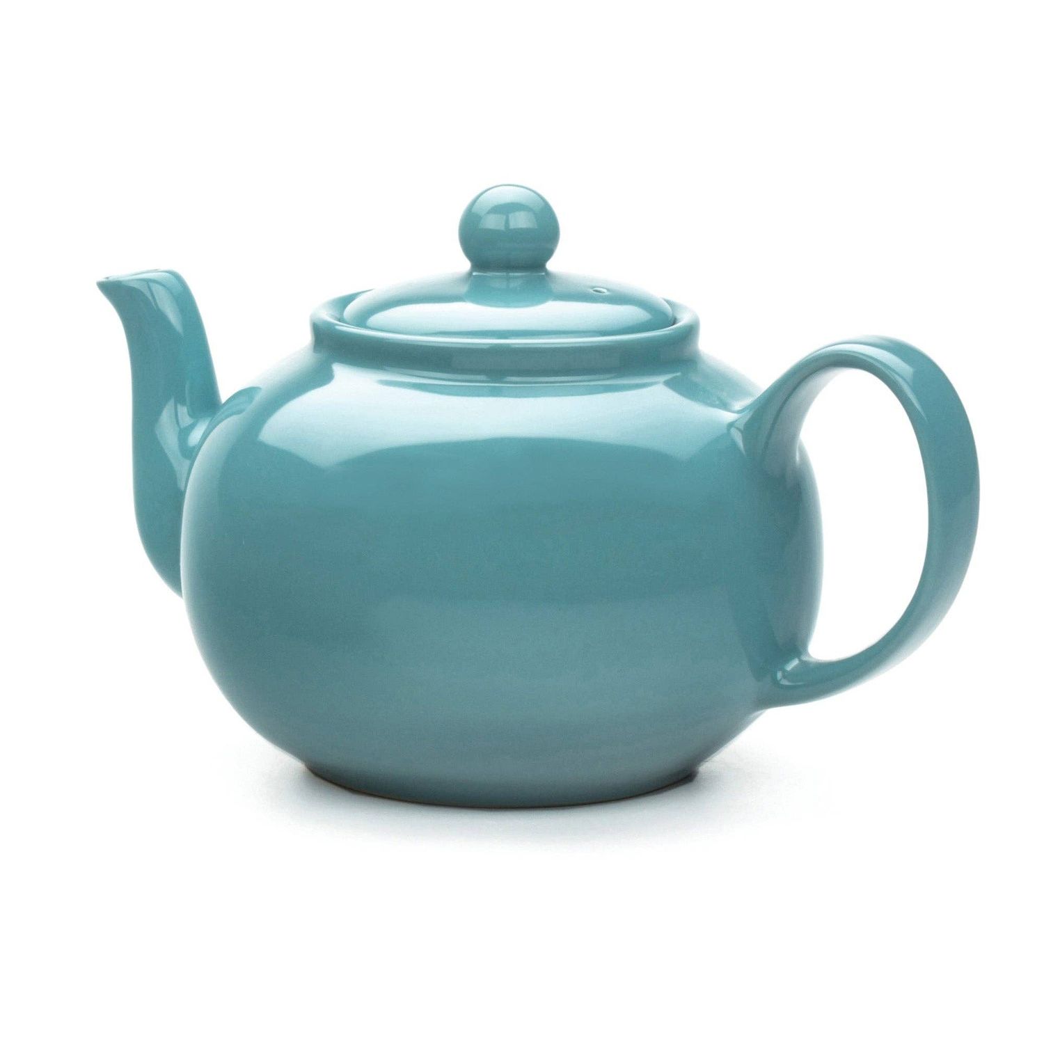 Stoneware Teapot 42 oz - Turquoise
