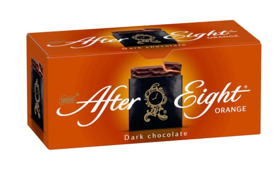 After Eights Orange, carton *NEW