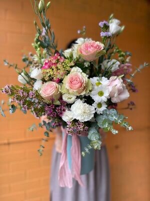 Florist Choice - Ceramic Vase of Fresh Seasonal Blooms