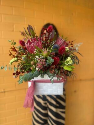 Florist Choice - Woven Box of Blooms