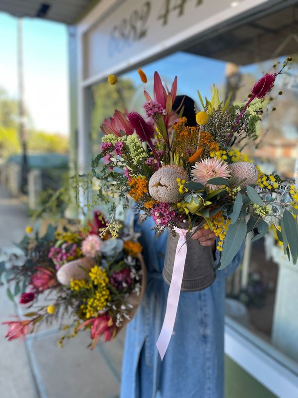 Florist Choice - Jug of Mixed Blooms Florist Choice - Jug of Mixed Blooms