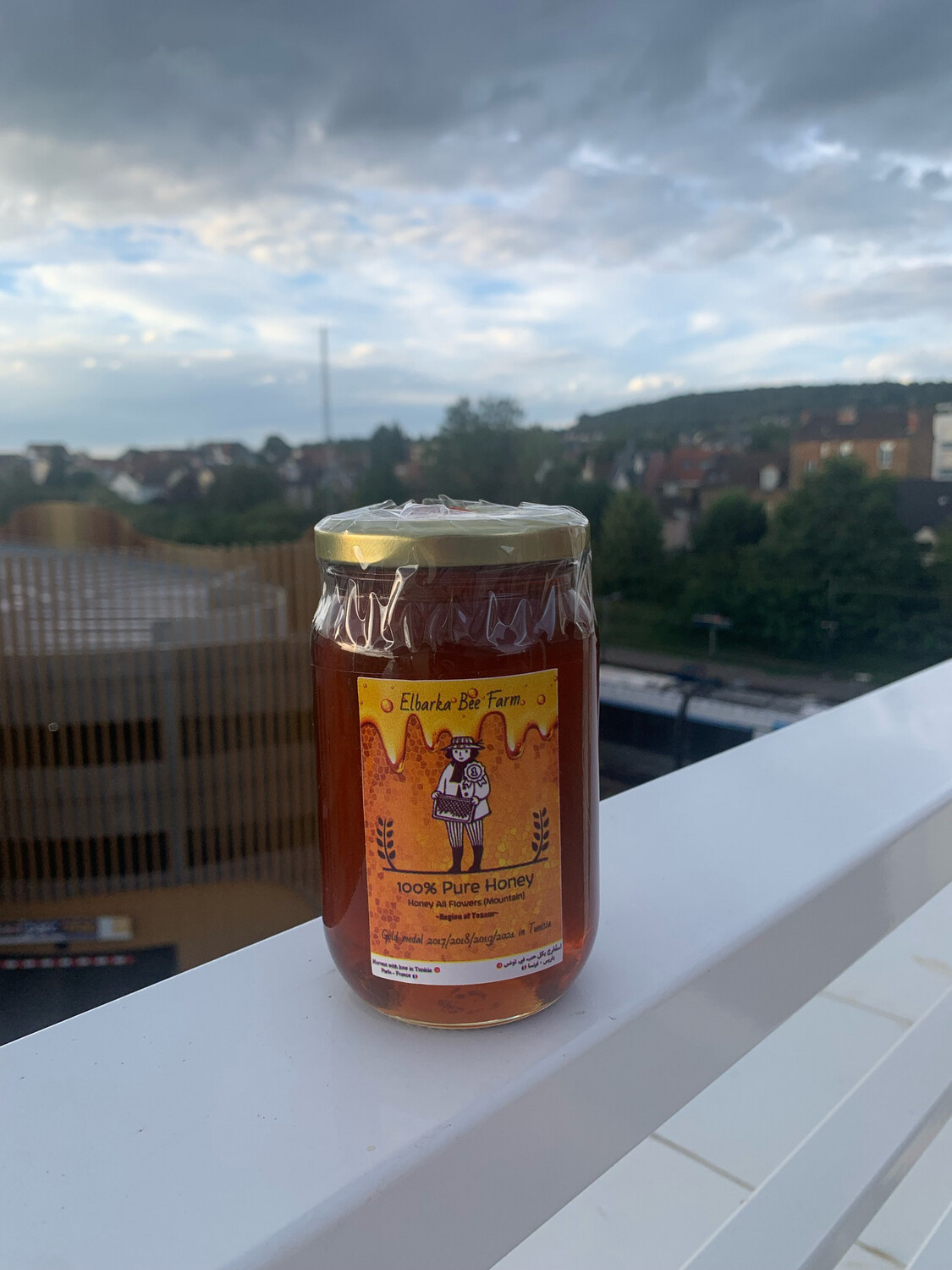 MIEL TOUTES FLEURS (MONTAGNE) BIO 100% Naturel, produit médaillé-500g-عسل الازهار (الغابة) الطبيعي الحر